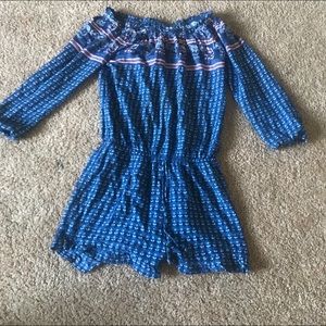 Blue romper